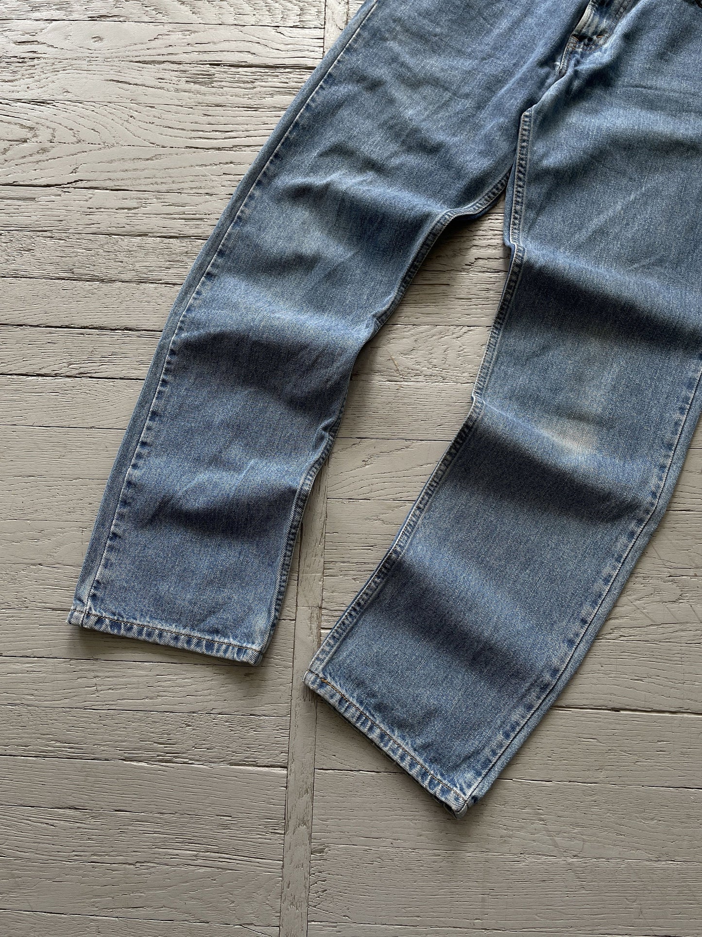 Vintage 90s Levi's 505 Washed Blue Denim Jeans